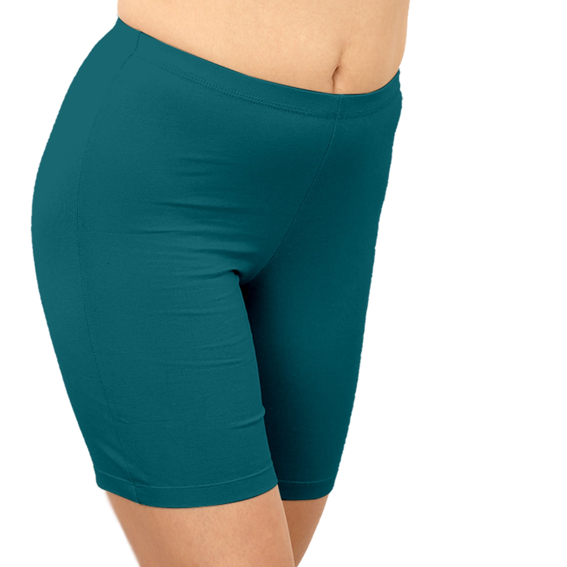 Yoga Tights Inner Elastic – 100% Cotton Women’s Stretch Fit Leggings | IdealInnerwear