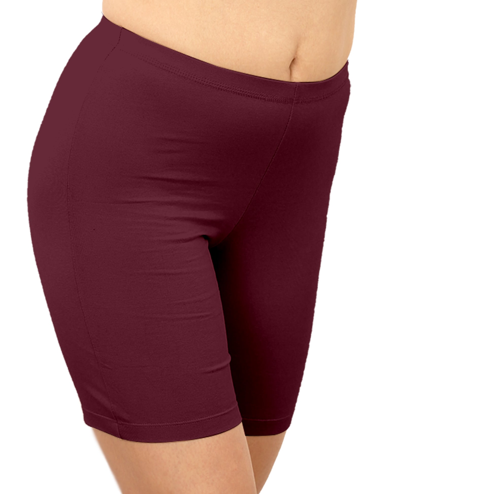 Yoga Tights Inner Elastic – 100% Cotton Women’s Stretch Fit Leggings | IdealInnerwear