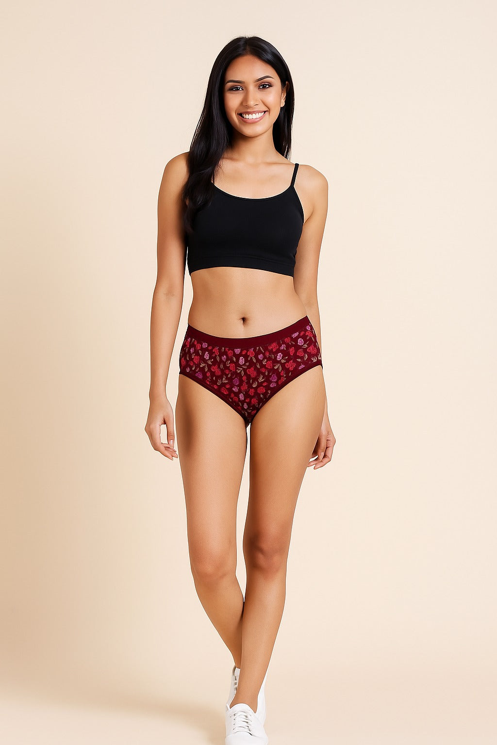 Jass Print Panty Outer Elastic