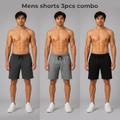 3pcs Combo Mens Shorts Bermuda