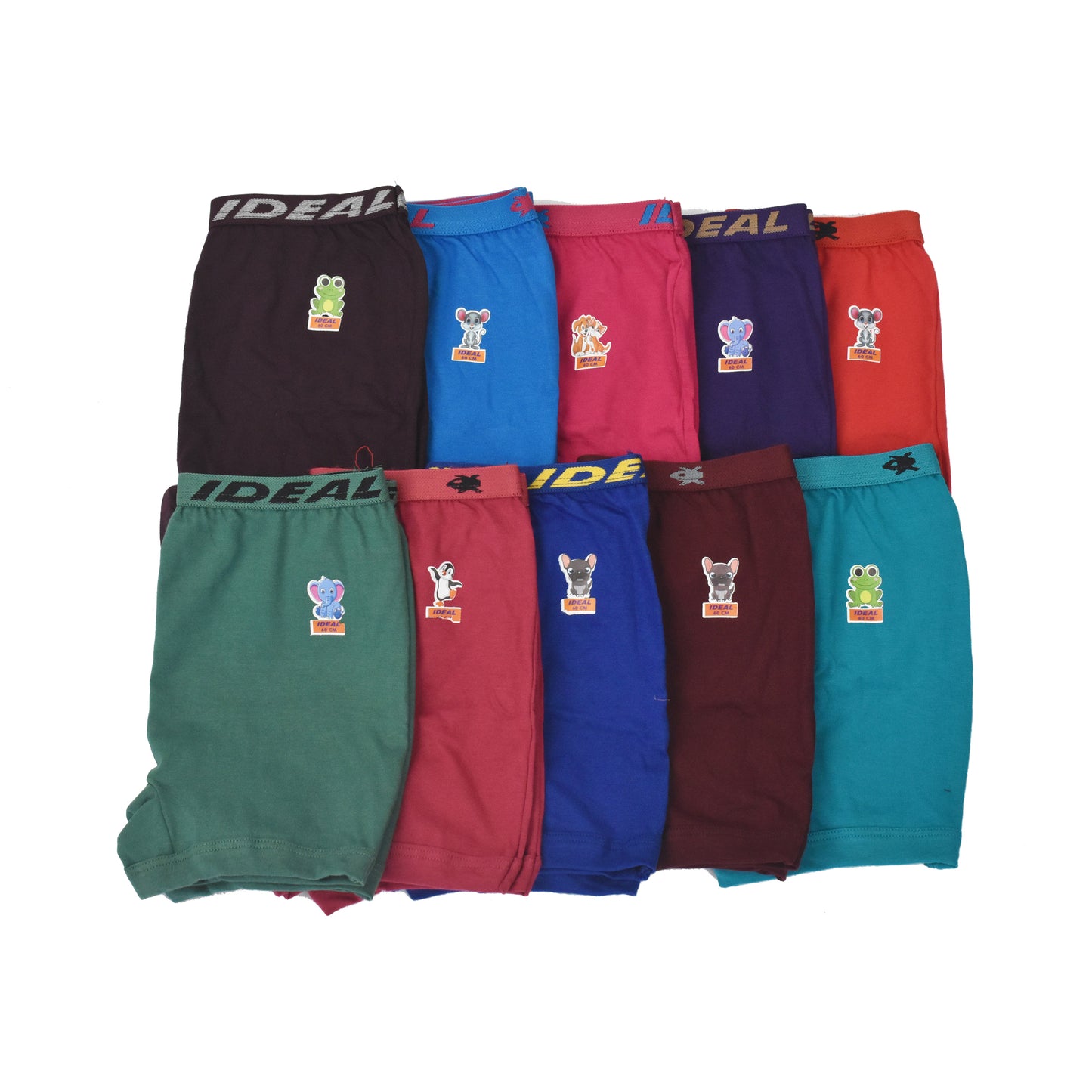 Boys Teddy Vest 6pcs, Nice Drawer O.E 6pcs