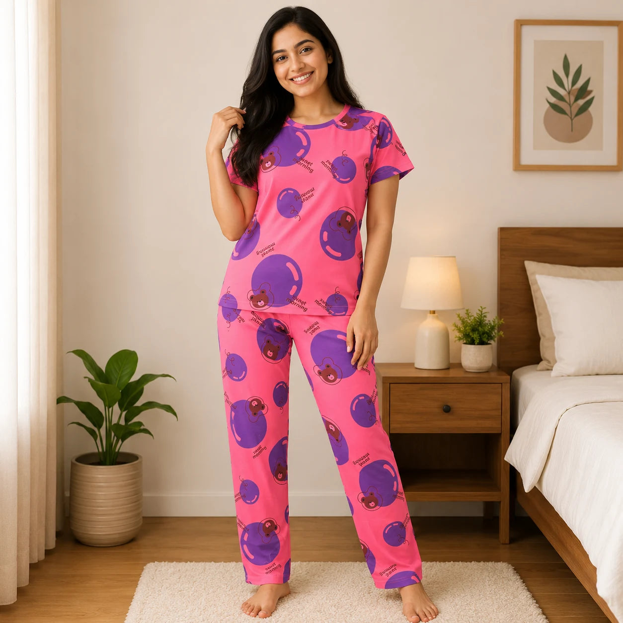 Night Dress Womens