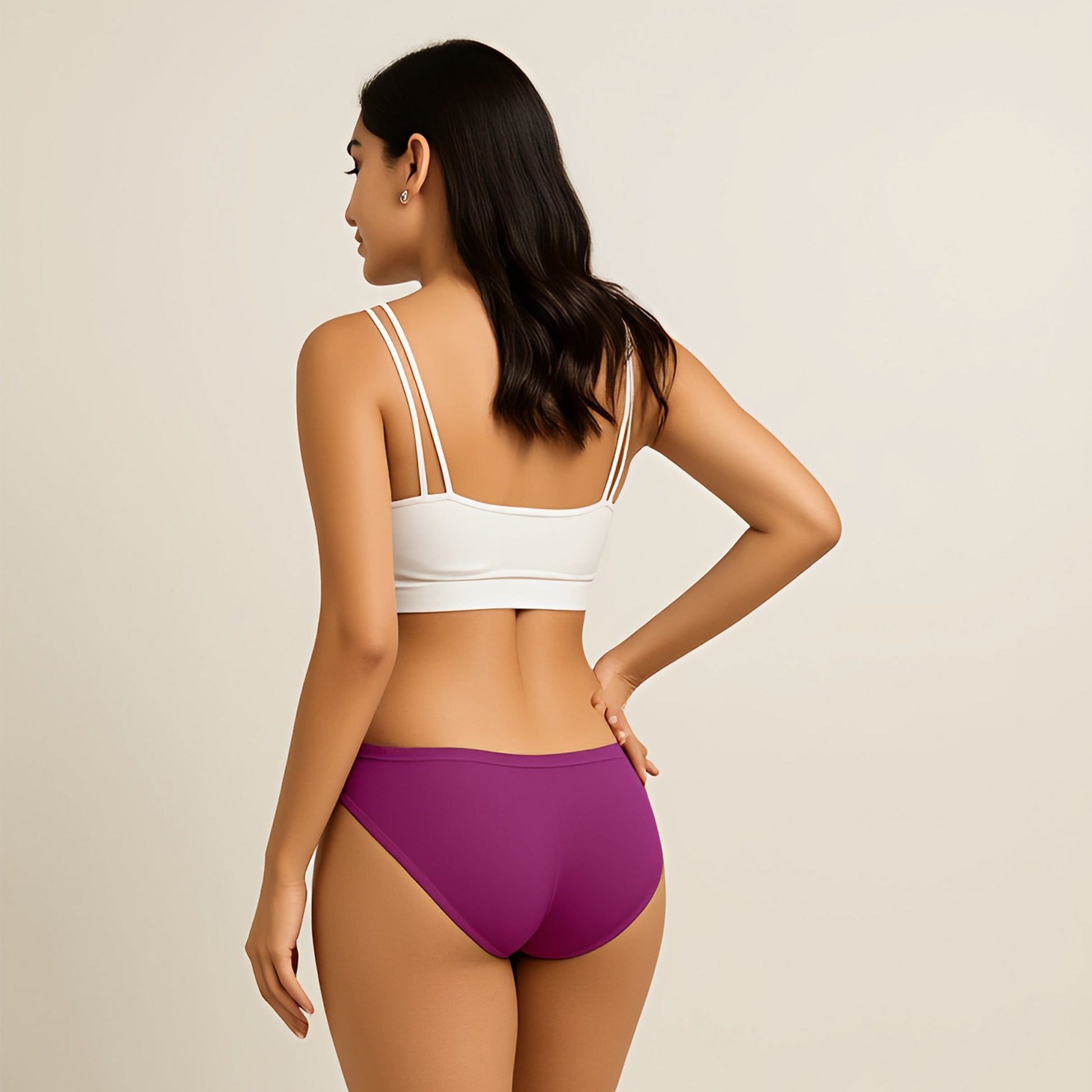 Women’s Modal Panties Bikini (Petals) | Soft & Stretchable Comfort Innerwear by IdealInnerwear