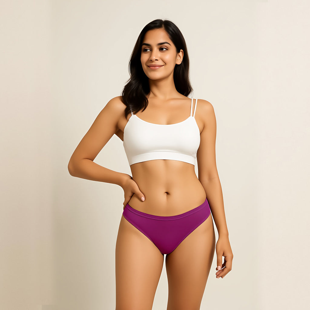 Women’s Modal Panties Bikini (Petals)