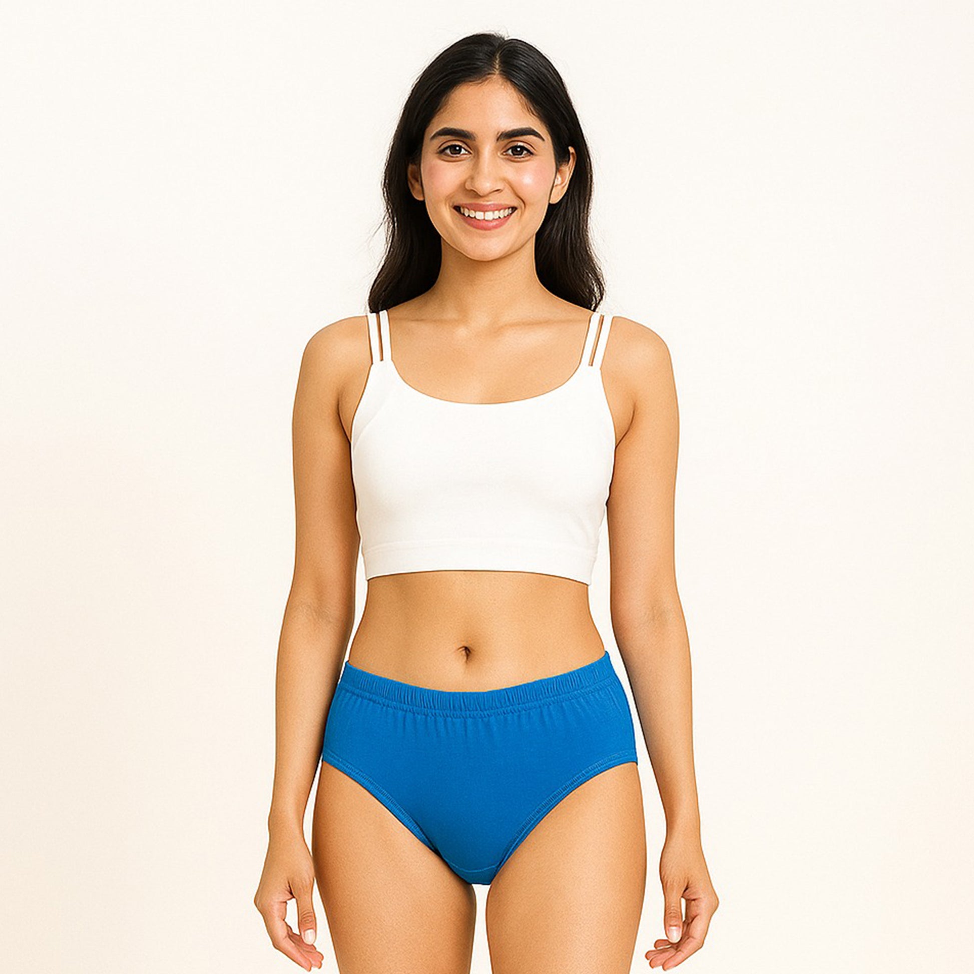 Angel Plain Panty Inner Elastic – Soft Cotton Fabric Women’s Underwear | IdealInnerwear