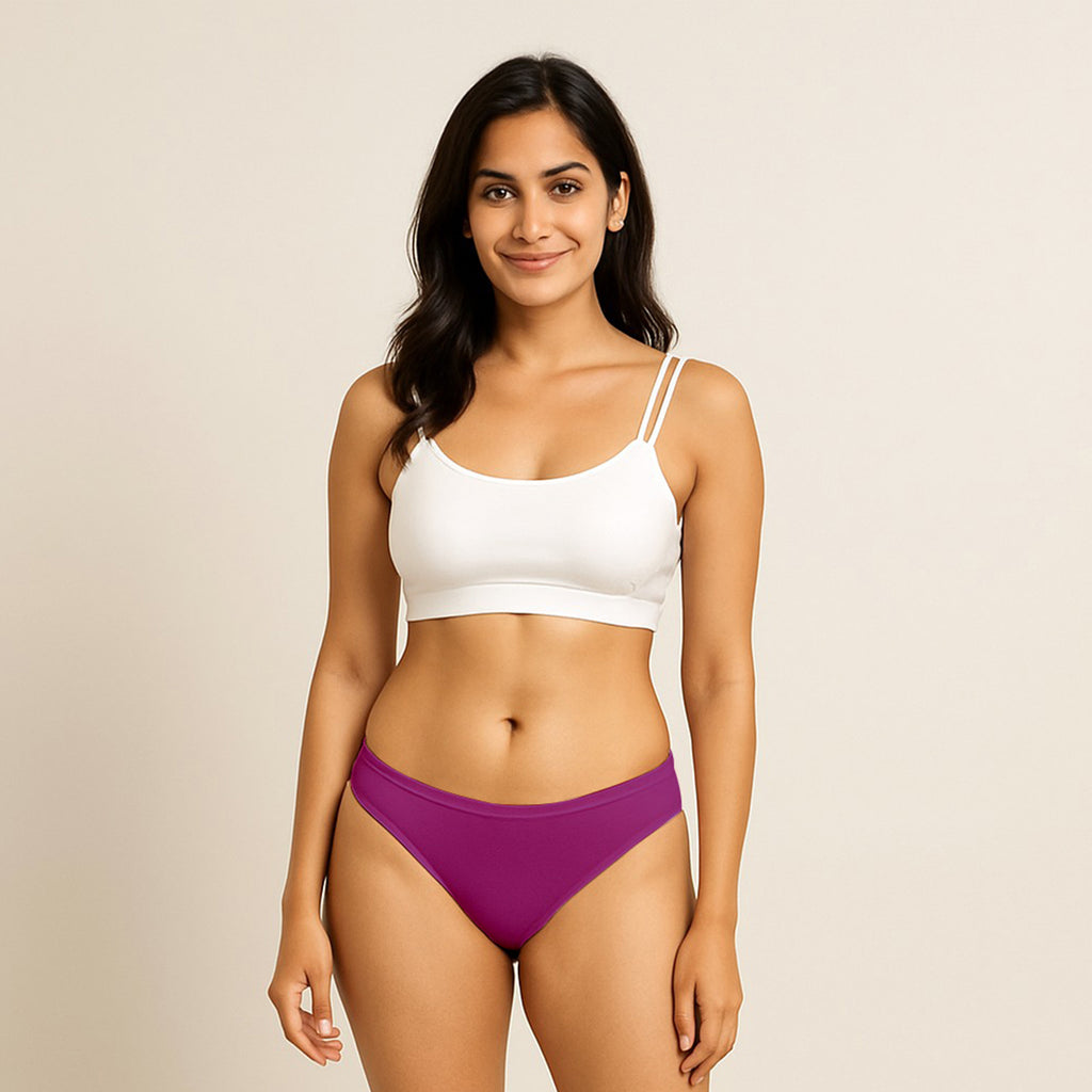 Women’s Modal Panties Bikini (Petals)