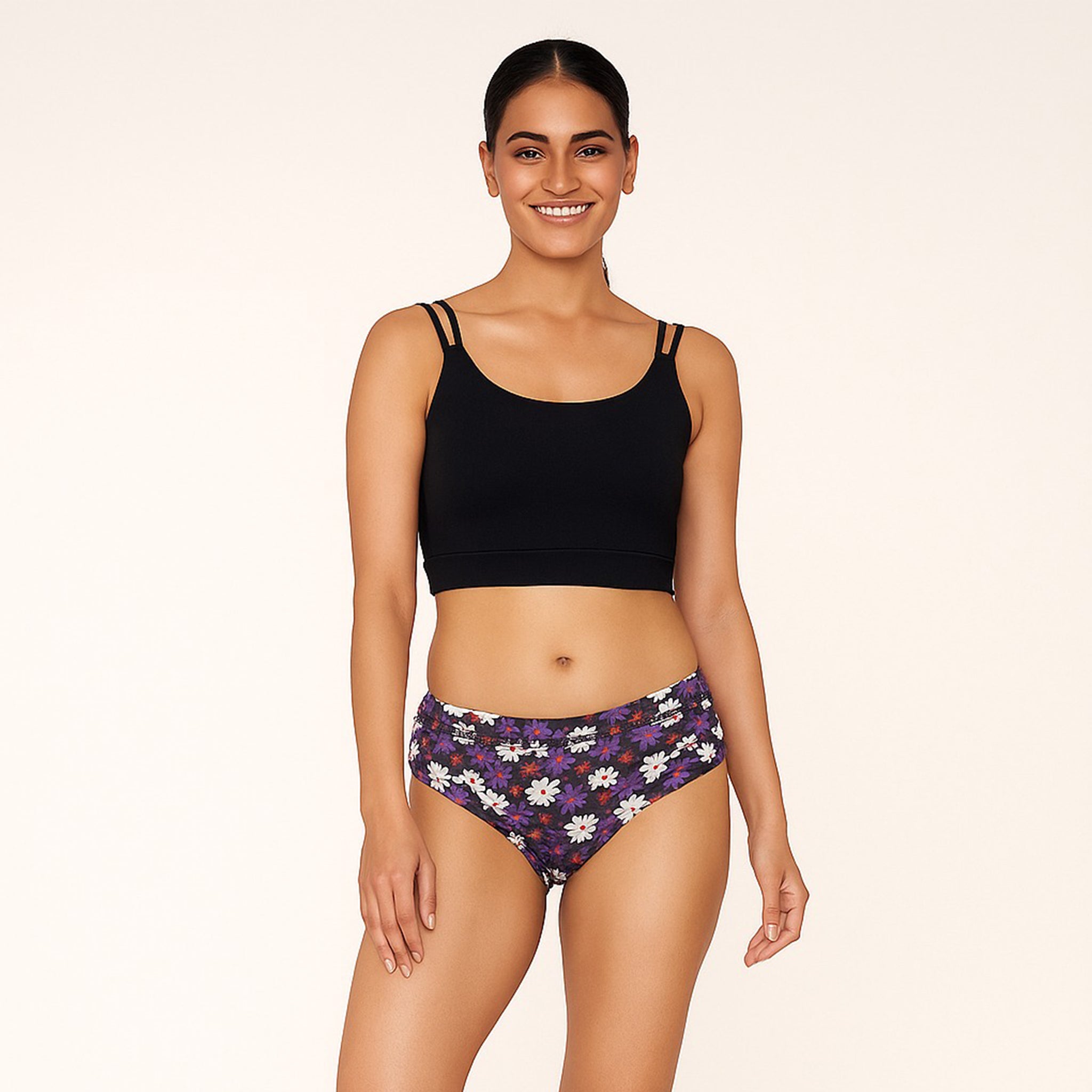 Tesla Printed Panty Inner Elastic