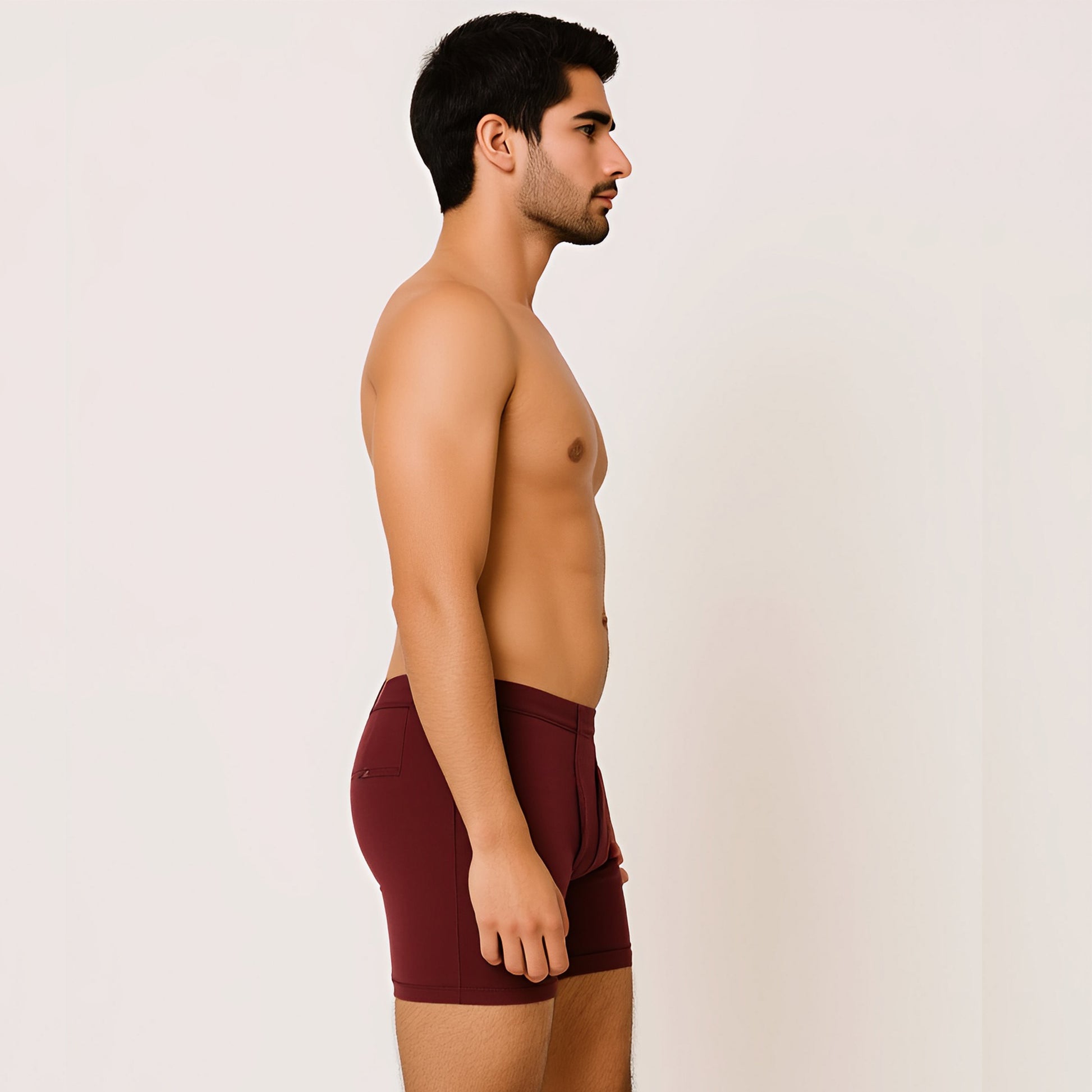 Rio Trunk Pocket Inner Elastic – Premium Cotton Men’s Trunk | IdealInnerwear