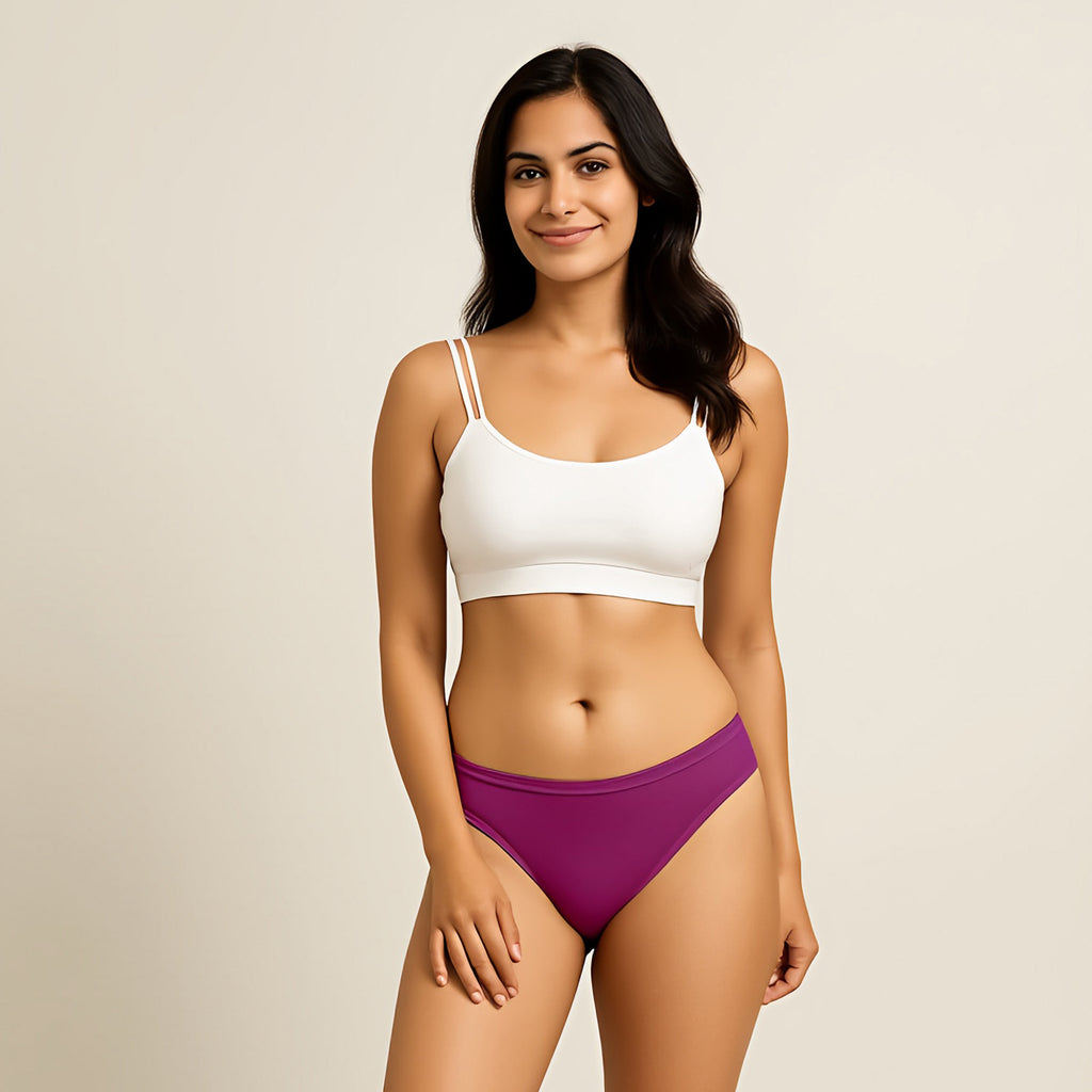 Women’s Modal Panties Bikini (Petals)